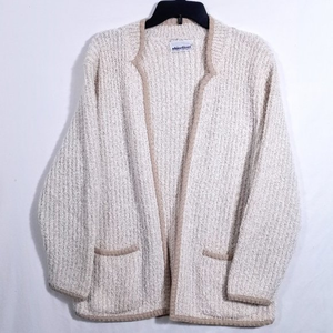 Objectives Throw Sweater Size XL Tan ‎ #023